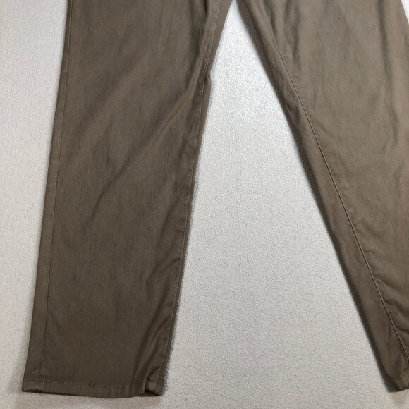 Adriano Goldschmied Pants Men's 34x28 Beige Caden Tailored Trouser Tapered 31R - Picture 5 of 16